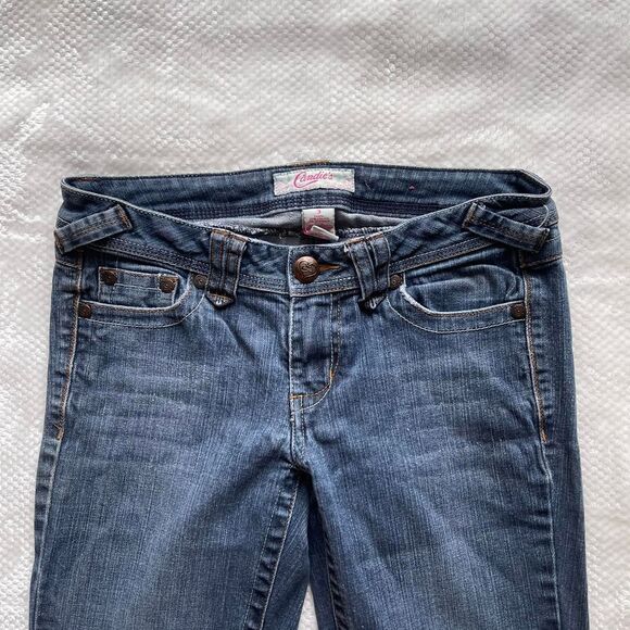 CANDIE’S LOW RISE FLARE JEANS - Picture 3 of 8